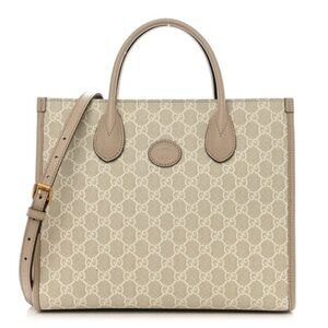 Gucci GG Leather Tote Bag 999-020825